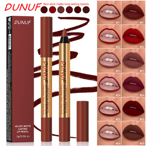 DUNUF <span class=keywords><strong>Crayon</strong></span> <span class=keywords><strong>à</strong></span> <span class=keywords><strong>lèvres</strong></span> imperméable <span class=keywords><strong>à</strong></span> l'eau personnalisé de marque privée de maquillage en gros <span class=keywords><strong>Crayon</strong></span> <span class=keywords><strong>à</strong></span> <span class=keywords><strong>lèvres</strong></span> naturel nu Eyeliner noir <span class=keywords><strong>Crayon</strong></span> <span class=keywords><strong>à</strong></span> <span class=keywords><strong>lèvres</strong></span> - Product Image 1