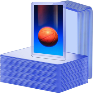 Pelindung Kartu Plastik Keras Kustom Super Jernih MIO Factory untuk Kartu Permainan Pokemon, Pelindung Kartu <span class=keywords><strong>Toploader</strong></span> 35PT untuk Kartu Perdagangan Olahraga - Product Image 1