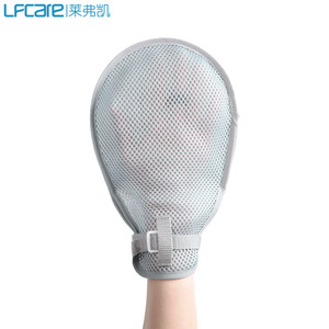 Gants anti-extraction avec fermeture éclair pour la rééducation des mains, sangles de fixation pour un ajustement sécurisé - Product Image 3