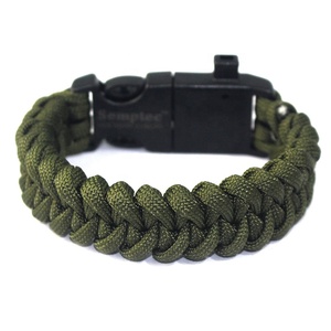 थोक समायोज्य कस्टम सामरिक डेरा डाले हुए उपकरण <span class=keywords><strong>Paracord</strong></span> अस्तित्व buckles उपकरण सामान कंगन - Product Image 3