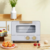Japon et Corée Mini 12l Multi-Fonction 4-en-1 Home Baking 30 Minutes Timer Smart Mini Four à Vapeur Grille-pain