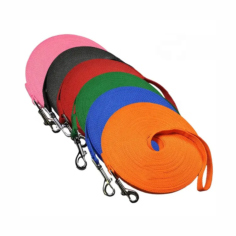 Einstellbare einziehbare Traktion strain ings seil Nylon Training lange Hunde leine