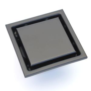 Desagüe <span class=keywords><strong>Vertical</strong></span> cuadrado de rejilla Invisible moderno Drenaje Del Suelo Anti-obstrucción Desagüe de suelo de acero inoxidable de 4x4 pulgadas para Cocina - Product Image 6