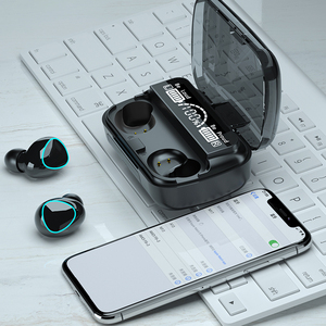 Mqyunq-écouteurs sans fil Tws, led, réduction du bruit, batterie d'alimentation, bluetooth, casque d'écoute <span class=keywords><strong>M10</strong></span>, 2 en 1 - Product Image 4