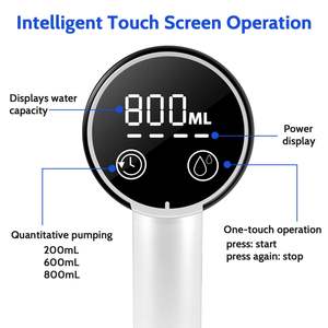 Distributeur d'eau de distributeur d'eau d'affichage à LED intelligent portable de longue durée pour distributeur d'eau pliable de bouteille de 5 gallons - Product Image 3