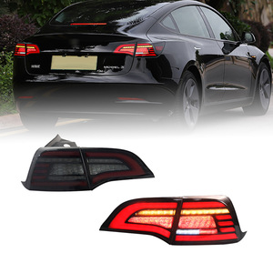 Nuevas luces traseras LED para Tesla Model 3 Model <span class=keywords><strong>Y</strong></span> 2019-2021 Modificado Plug and Play Señal de funcionamiento Luces de freno de parada trasera - Product Image 1