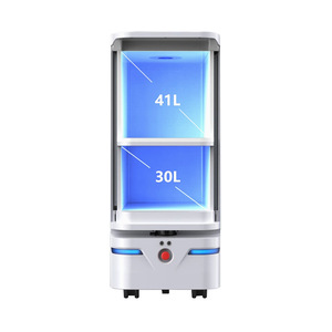 Robot de livraison intelligent Yunji Android pour les chambres d'hôtel avec interaction vocale et écran LCD - Utilisation commerciale - Product Image 4