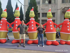 10ft Christmas <strong>Inflatable</strong> Outdoor Yard Decoration Giant <strong>Inflatable</strong> Monster <strong>Grinch</strong> - Product Image 3