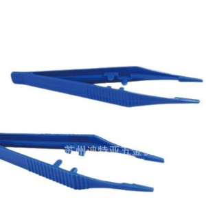 Pince à épiler en plastique Asone CC-4572-01, pointe dentée, poignée antidérapante, qualité industrielle, fabriqué au Japon - Product Image 5