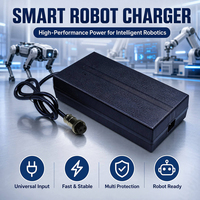 Chargeur de batterie lithium-ion 48V 50Ah certifié ETL GS CE KC de haute qualité, chargeur de batterie pour drone et robot 54,6V 10A