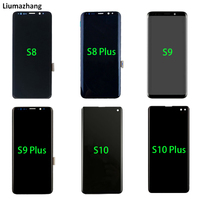 Écran pour Samsung S8 S8 Plus S9 Plus S10 S20 S20 Ultra Tactile, Remplacement d'Écran d'Affichage LCD Original pour Samsung