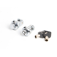 Serrure à came tubulaire à bouton-poussoir MS826 pour l'industrie, 22 mm, serrure à combinaison pour boîte à outils