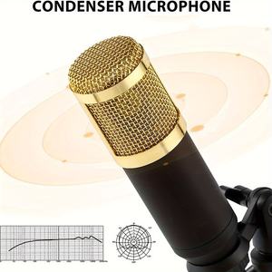 Microphone à condensateur <span class=keywords><strong>professionnel</strong></span> F998 jeu de cartes son <span class=keywords><strong>casque</strong></span> filaire en plastique ABS/<span class=keywords><strong>Audio</strong></span> 2 M <span class=keywords><strong>micro</strong></span> organismes autochtones - Product Image 6