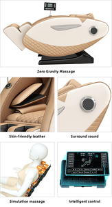New Design Luxury Shiatsu Chair with Foot Spa for Zero Gravity <b>Remote</b> <b>Control</b> <b>Vibration</b> and Musical Function - Product Image 5