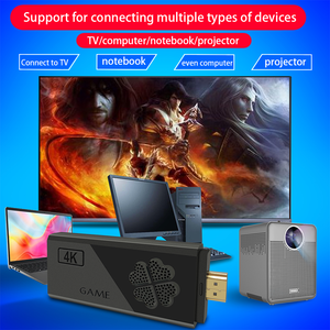เครื่องเล่นเกมพกพา M8PRO HD 4K สำหรับครอบครัว พร้อมจอยควบคุมแบบมีสาย ความจุ 64GB รองรับการเชื่อมต่อกับทีวี - Product Image 1