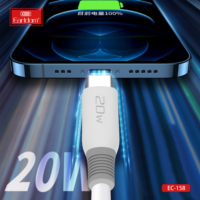 Cable Micro USB TPE de Carga Rápida de 20W Earldom para Teléfonos Móviles Android/iOS, Escáner de Código de Barras y Auriculares