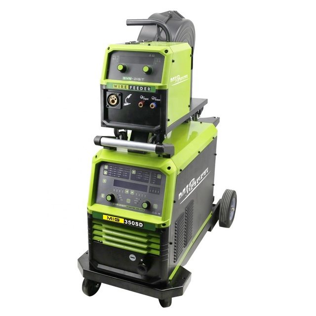 MIG MFR-350 Aluminum Welding Machine IGBT DC Inverter 3phase High Frequency Heavy Duty CO2 Gas GTAW / SMAW /mag Twin Pulse