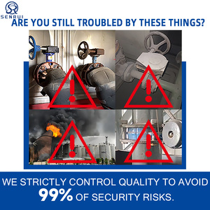 Hochleistungs-Edelstahl-Gusseisen DN80 4 Zoll 14 Zoll Pneumatisches Flansch-Absperrventil Preisliste 24V mit Stellantrieb - Product Image 6