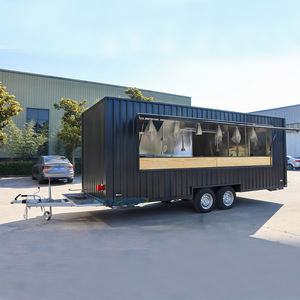 عربة طعام متنقلة من شامب، شاحنة طعام مجهزة بالكامل، عربة طعام للشارع لبيع الهوت دوج والآيس كريم والقهوة - Product Image 5