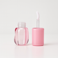 3.5ml 3.5g Logo personnalisé multi-usages rose Mini mignon vide ABS plastique bâton Tube conteneur pour brillant à lèvres liquide Blush
