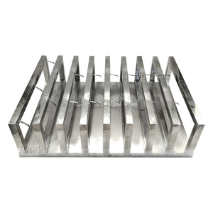 Support professionnel en acier inoxydable à une rangée, 1,5 pouce, 13 emplacements - Product Image 1