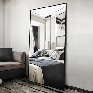 Espejo de cuerpo entero grande y moderno para decoración del hogar, espejo de pie de tamaño extragrande para pared o suelo, venta al por mayor - Product Image 1
