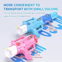 Nouveaux jouets d'été arrivés 550ML pistolet à eau télescopique à trois longueurs extensible grand pistolet à eau jouet