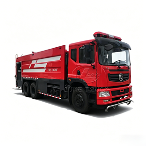 Camion de pompiers 6x4 de 15000L avec moteur Cummins, entretien facile, en promotion en Afrique - Product Image 1