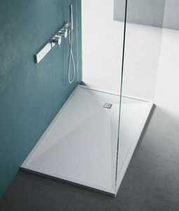 <span class=keywords><strong>Receveur</strong></span> de <span class=keywords><strong>douche</strong></span> en pierre de <span class=keywords><strong>quartz</strong></span> artificielle massif, moderne, antidérapant, étanche, prêt pour carrelage, avec drain linéaire, pour salle de bain, sur mesure - Product Image 1