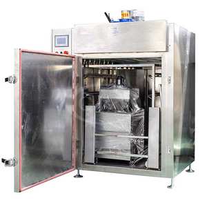 Horno comercial para cocinar al vapor de salchicha, Tilapia, pescado, carne, refrigeración eléctrica, casa para fumar con carbón - Product Image 3