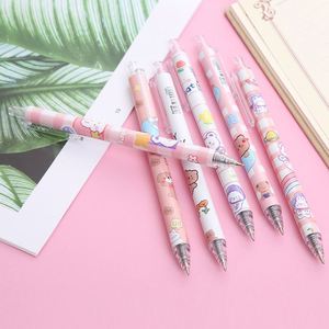 ปากกาเจลหมึกดำ 0.5 มม. ลายการ์ตูนคริสต์มาส แบบกดหดได้ เขียนลื่น แห้งไว จับถนัดมือ แพ็ค 6 ด้าม ราคาโปรโมชั่น - Product Image 4