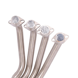Tuyau de liaison avant en acier inoxydable pour échappement de <span class=keywords><strong>moto</strong></span> pour YAMAHA R6, tuyau de raccordement de <span class=keywords><strong>coude</strong></span> d'échappement R6 2017-2020, tube de 45 mm - Product Image 6
