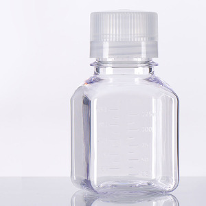 XZ Lab Supplies - Botella de Laboratorio Cuadrada Transparente de 125 ml, de Plástico, para Almacenamiento de Medios - Product Image 6