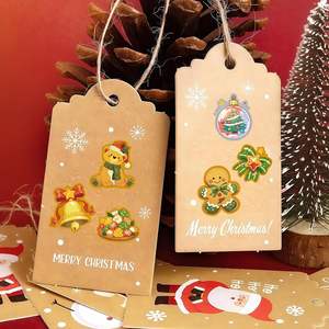 200 PCS Christmas <b>Stickers</b> Non-Repeating Holiday <b>Stickers</b> Stocking Christmas Vinyl Waterproof <b>Sticker</b> <b>for</b> Water Bottles <b>Laptops</b> - Product Image 6