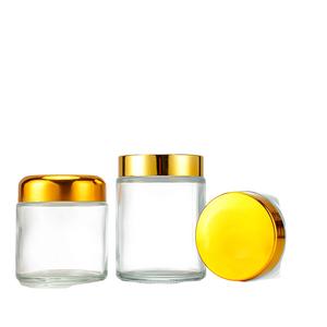 Lọ thủy tinh đóng hộp với nắp nhựa để chăm sóc cá nhân con dấu tốt để lưu trữ gia vị và dầu thơm - Product Image 3