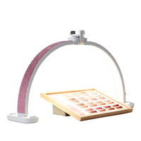 Lampe à ongles demi-lune de haute qualité OEM/ODM, lampe professionnelle pour salon de manucure, maquillage des cils, tatouage, lampe à cils demi-lune