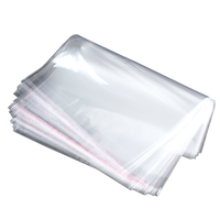 Échantillon gratuit Sac en plastique transparent de haute qualité Auto-adhésif Scellé OPP Accessoires Emballage de vêtements Sac OPP