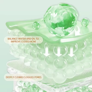 祛痘痘痘洗脸绿茶、竹子、2% 水杨酸和8D氨基酸深层清洁去角质洗面奶 - Product Image 3