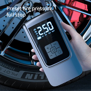 DC 12V Portable sans fil électrique chat <span class=keywords><strong>pompe</strong></span> de gonflage des pneus Mini sans fil <span class=keywords><strong>pompe</strong></span> de compression d'<span class=keywords><strong>air</strong></span> 150PSI pour voiture moto vélo - Product Image 2