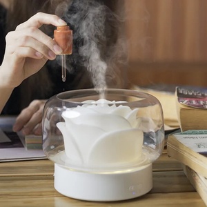 Humidificateur intelligent, purificateur d'air, diffuseurs LED, aromathérapie, grande capacité, humidificateur d'air à huile essentielle pour la maison - Product Image 1