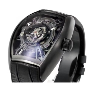 Top-quality Carbon Fiber Sapphire Crystal Skeletonized Tourbillon Movement Men's <b>Automatic</b> Mechanical Watch Power Reserve Diver - Product Image 1