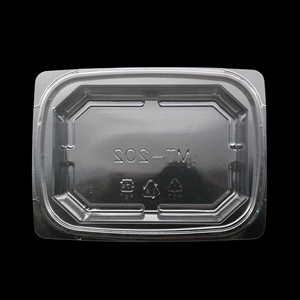Boîte profonde réutilisable en PET transparent sans BPA, de qualité alimentaire, pour congélation et exportation en gros - Product Image 3