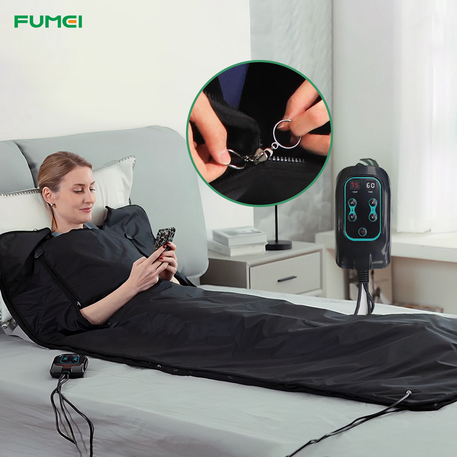 Versatile Infrared Sauna Blanket for Home Use Manta Para La Sauna Plastic