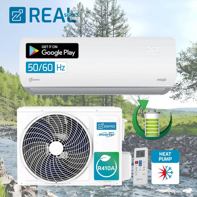 High Efficiency R410a Inverter Mini Split Air Conditioner Cooling and Heating Wall Mounted Type AC With 5 Year Warranty