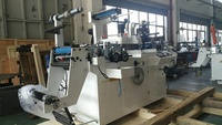 Máquina de corte de etiqueta lisa automática com laminação e estampagem de folha quente