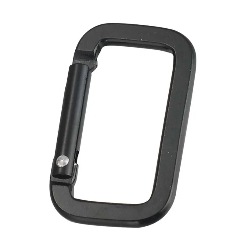 Chất Lượng Cao Ngoài Trời Cắm Trại Nhôm Carabiner Keychain Mùa Xuân Clip Khóa Carabiner Móc