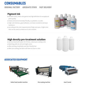Pamuklu Kumaşlar için Bantlı Konveyör Yolu Mürekkep Püskürtmeli Yazıcı ile Dijital Tekstil Yazıcısı - Product Image 6