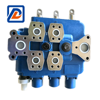 Prix d'usine LONGDA – Vanne hydraulique manuelle unidirectionnelle en fonte 25.3C pour chargeuse sur pneus, 4,5 kg, garantie 1 an
