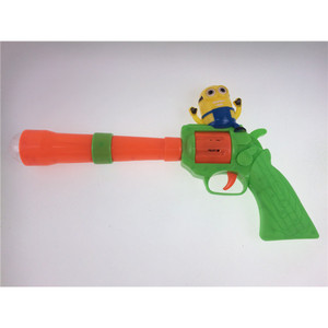 Pistolet projecteur électrique avec lumières, musique, piles, pour enfants de 5 à 7 ans, jouet unisexe - Product Image 1