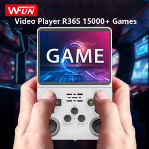 เครื่องเล่นเกม R36S ระบบ Linux หน้าจอ IPS 3.5 นิ้ว พกพาสะดวก รองรับการเล่นแบบสองผู้เล่นและเกมต่อสู้ออนไลน์ - Product Image 6